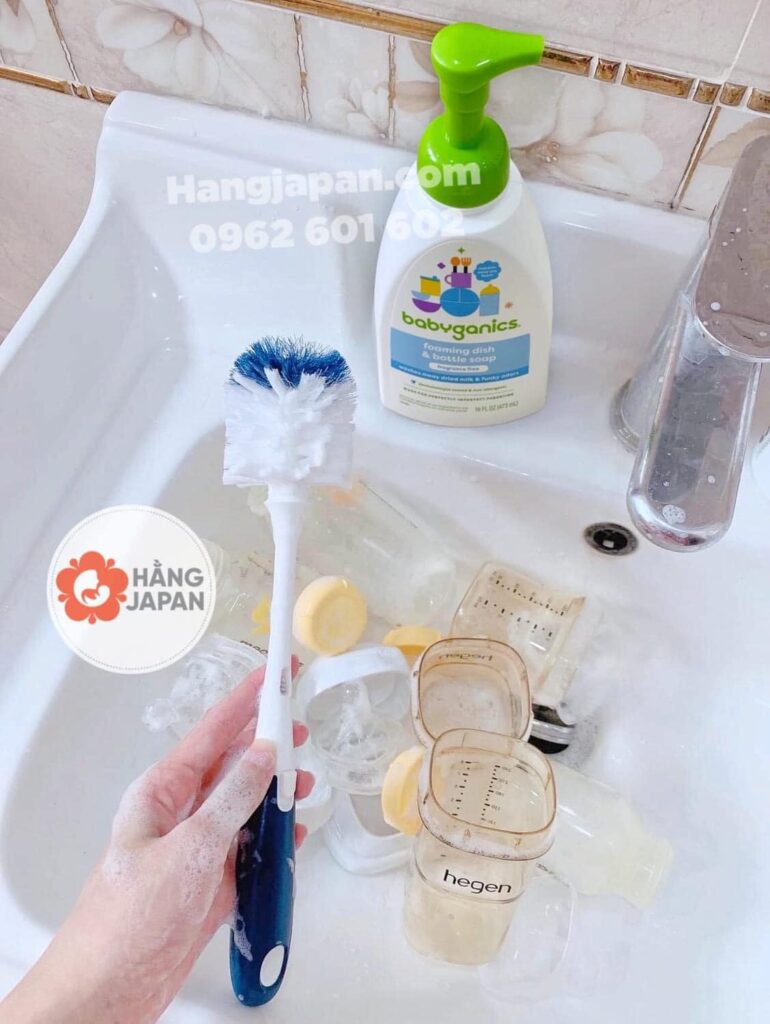 Nước rửa bình sữa tạo bọt Babyganics 22 Nước Rửa Bình Sữa Tạo Bọt Babyganics (5)