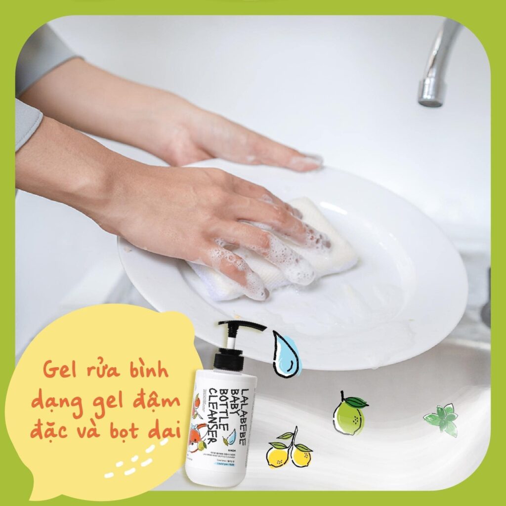 Nước rửa bình thuần chay Lalabebe K-mom 51 Nước Rửa Bình Thuần Chay Lalabebe K mom (11)