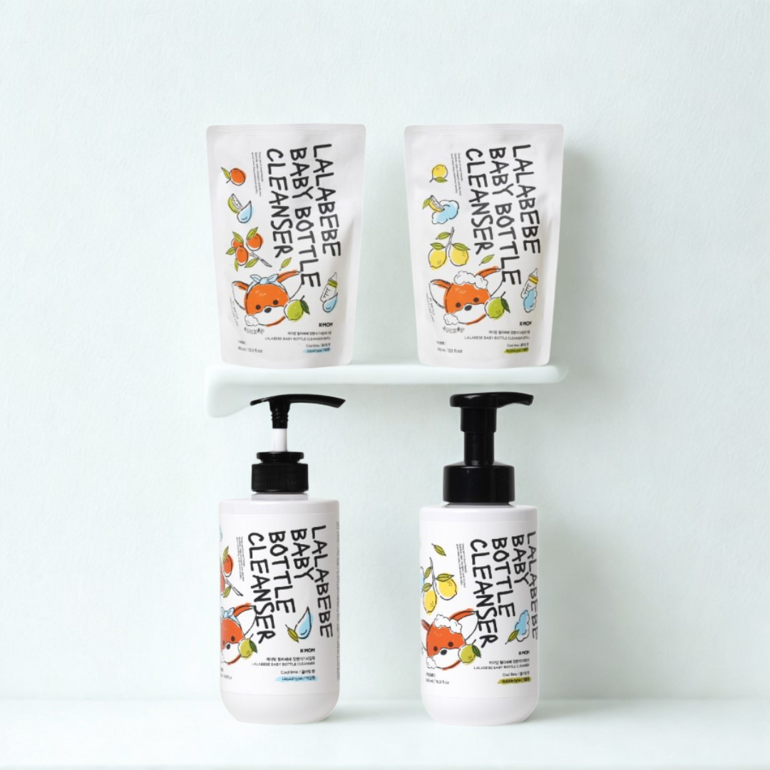 Nước rửa bình thuần chay Lalabebe K-mom Nước rửa bình thuần chay Lalabebe K-mom