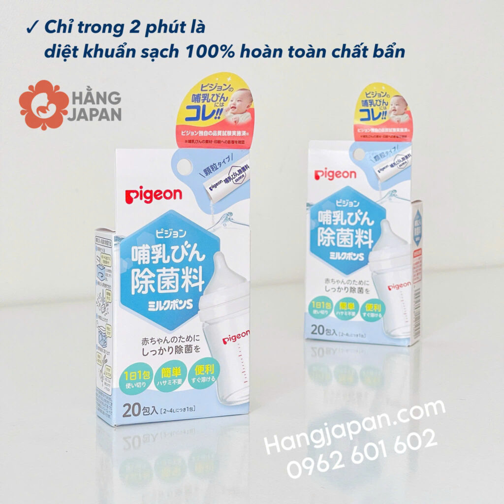 Pigeon Bột Tiệt Trùng Bình Sữa 20 Gói (11)