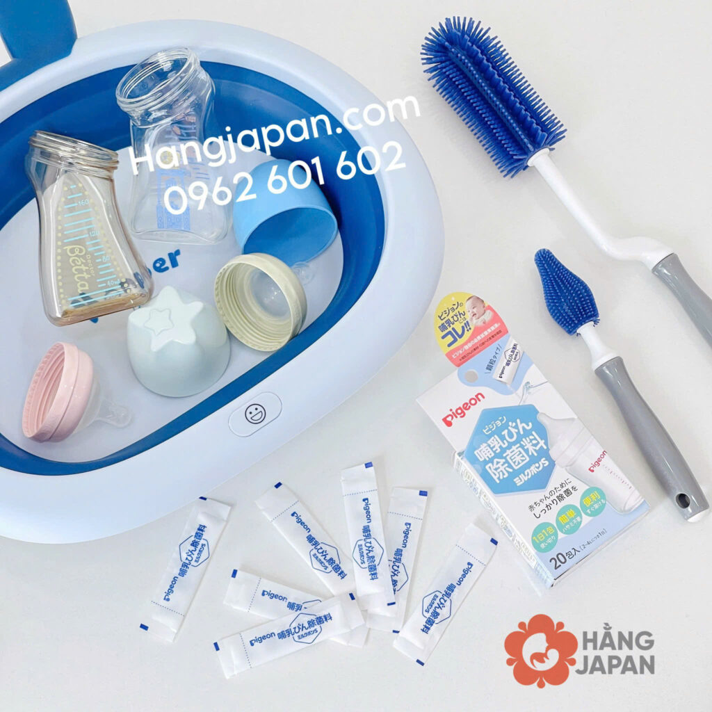 Pigeon Bột Tiệt Trùng Bình Sữa 20 Gói (6)