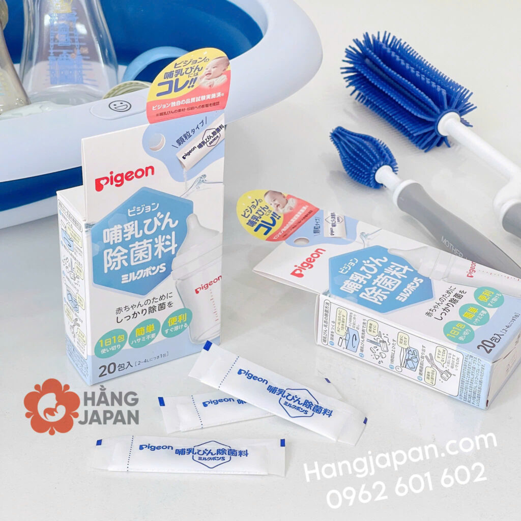 Pigeon Bột Tiệt Trùng Bình Sữa 20 Gói (9)