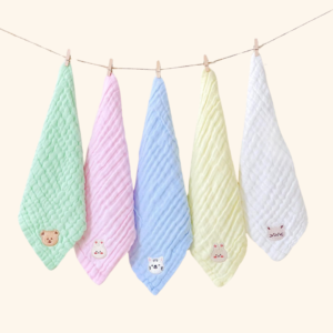 Set 3 khăn sữa 6 lớp Monona màu ngẫu nhiên