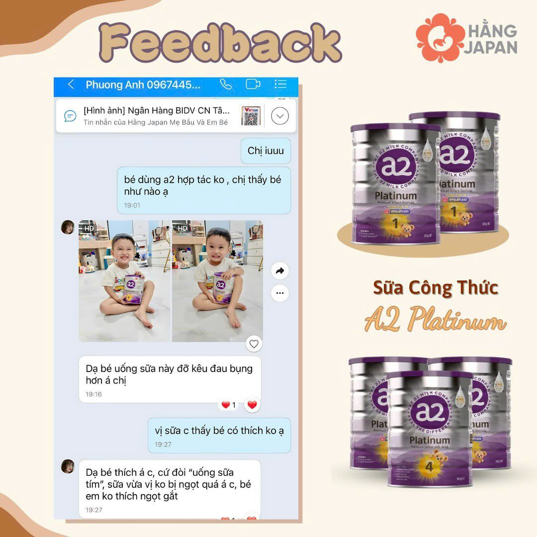 Sữa A2 Platinum 900gr Úc Sữa A2 Platinum 900gr Úc