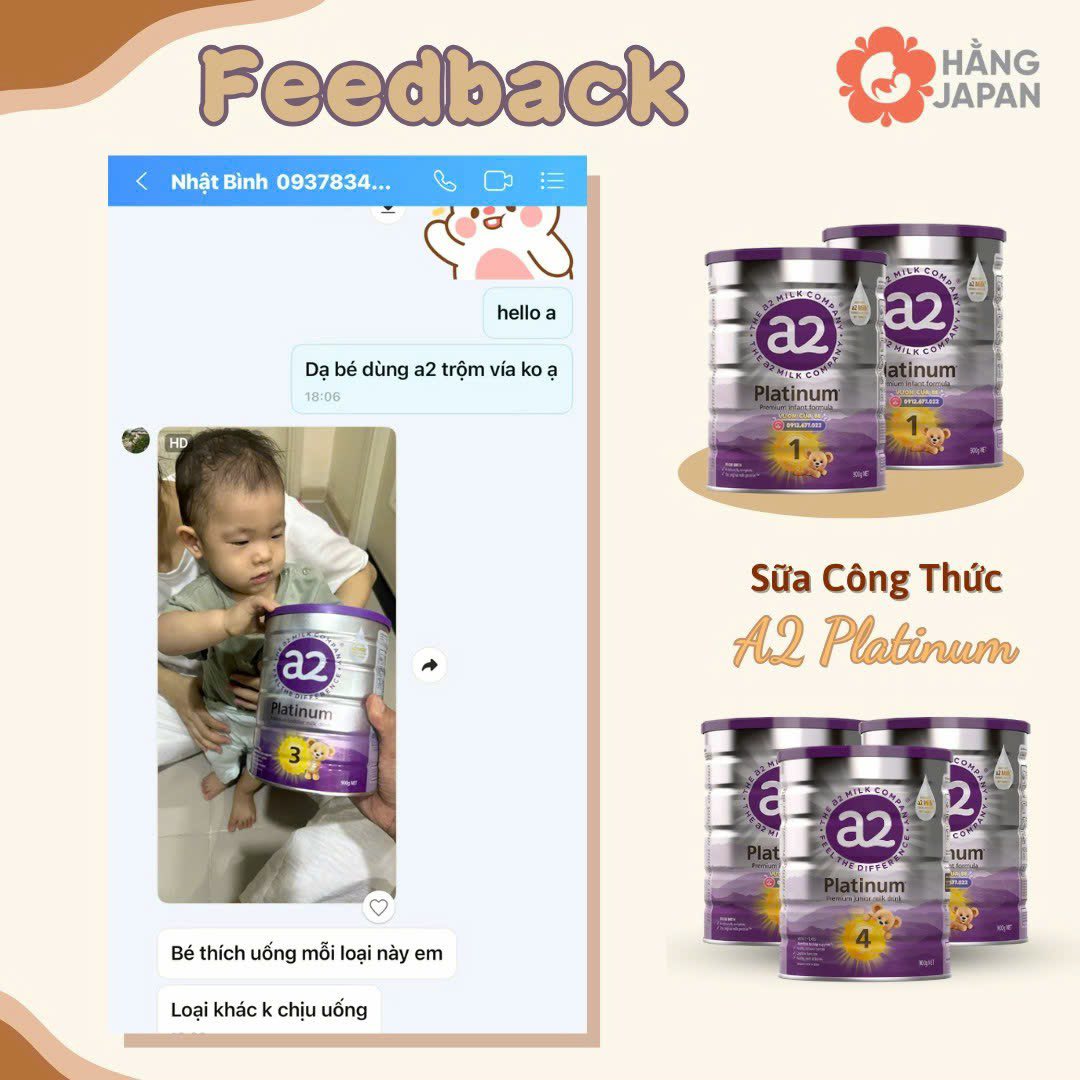 Sữa A2 Platinum 900gr Úc Sữa A2 Platinum 900gr Úc