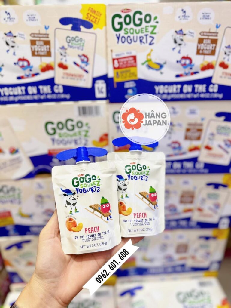 Sữa Chua Gogo Squeez Dạng Túi Cho Bé 6m+(3)