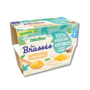 Sữa chua dừa thuần chay Bledina 6m+ (380g)