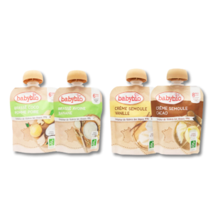 Váng sữa / sữa chua dừa hữu cơ Babybio 85g đủ vị