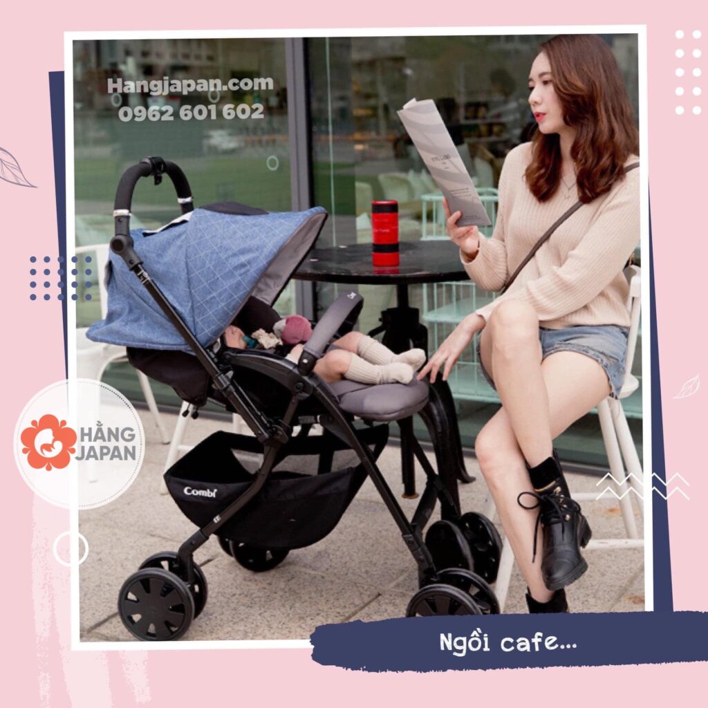 Xe đẩy Combi CrossGo 4 bánh quay tự động 27 Xe đẩy Combi Crossgo 4 Bánh Quay Tự động(1)