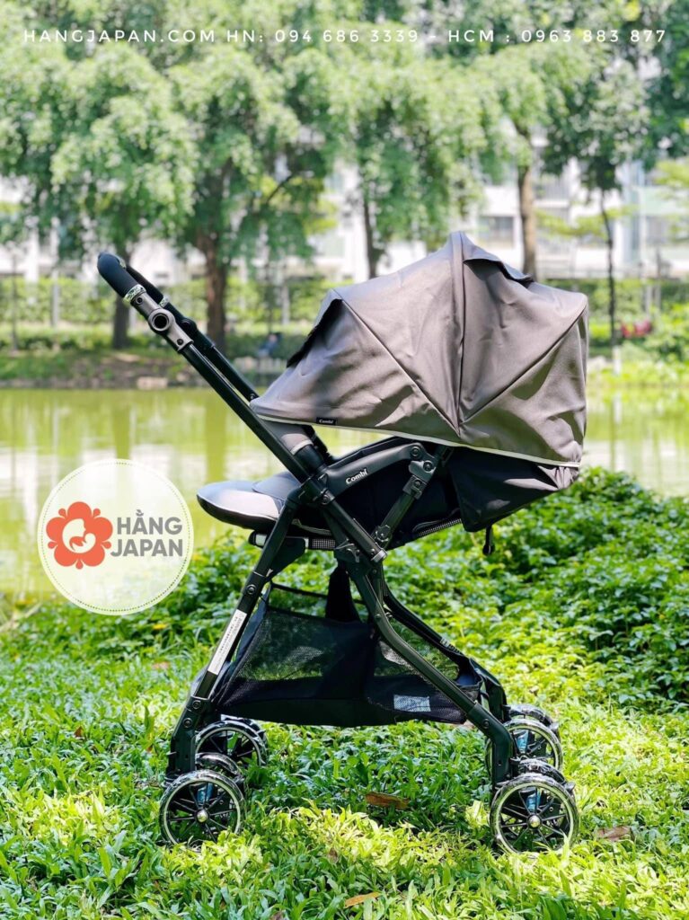 Xe đẩy Combi Sugocal 4 bánh quay tự động 23 Xe đẩy Combi Sugocal 4 Bánh Quay Tự động(4)
