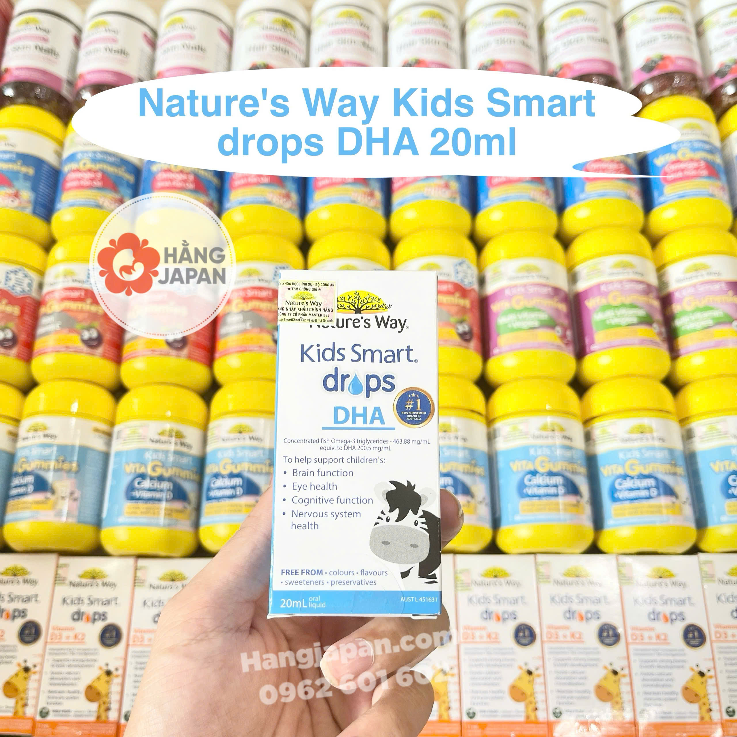 DHA drop Nature's Way dạng giọt 20ml DHA drop Nature's Way dạng giọt 20ml