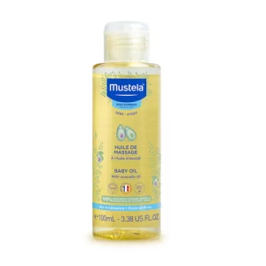 Dầu Massage Cho Trẻ Sơ Sinh & Em Bé Mustela 100ml