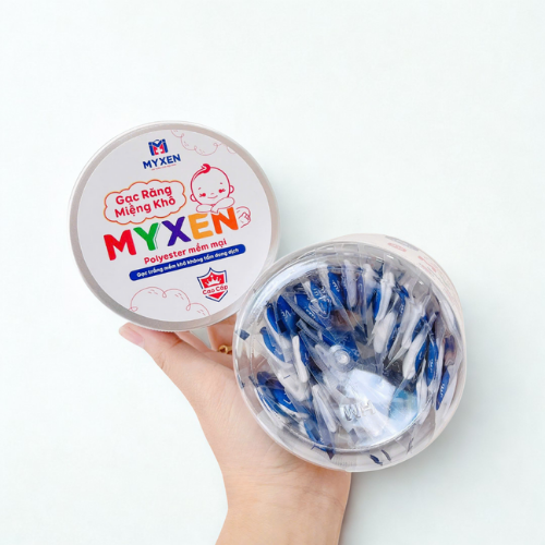 Gạc răng miệng khô Myxen (Hộp 30 gạc) Gạc răng miệng khô Myxen (Hộp 30 gạc)