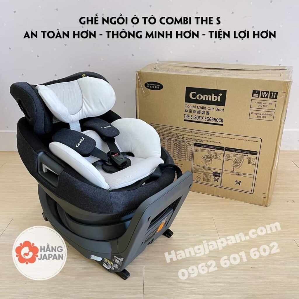 Ghế ngồi ô tô Combi The S xoay 360 (0-4y) 28 Ghế Ngồi ô Tô Combi The S Xoay 360 (0 4y) (1)