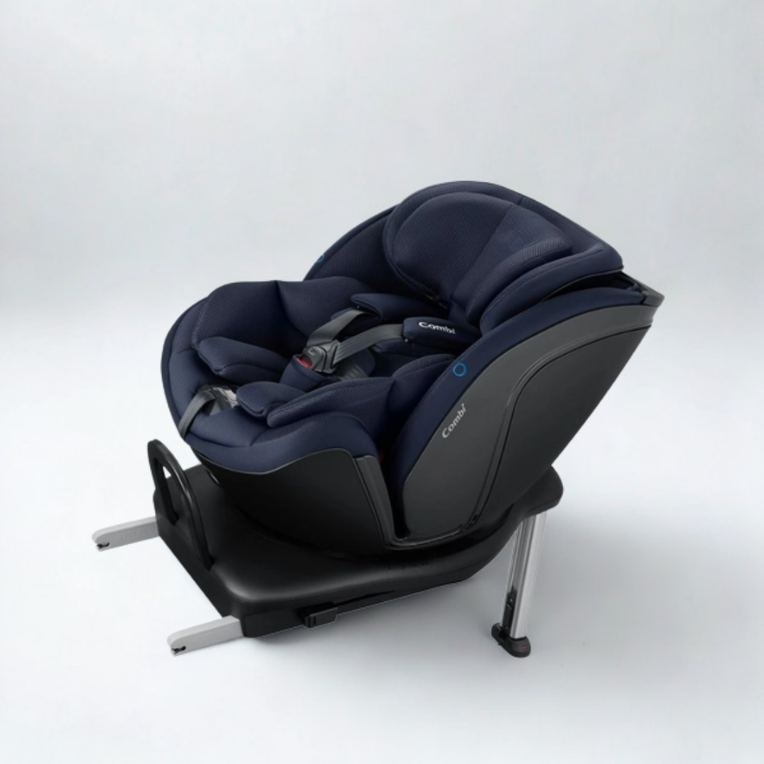 Ghế ô tô Combi CrossAge xoay 360˚ ISOFIX (0-12y)