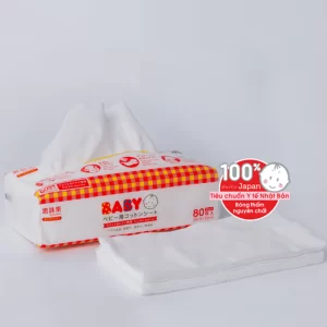 Khăn khô cotton kháng khuẩn Suzuran (80c) Nhật
