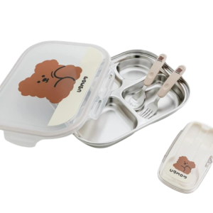 Khay Ubmom Choco Inox có nắp