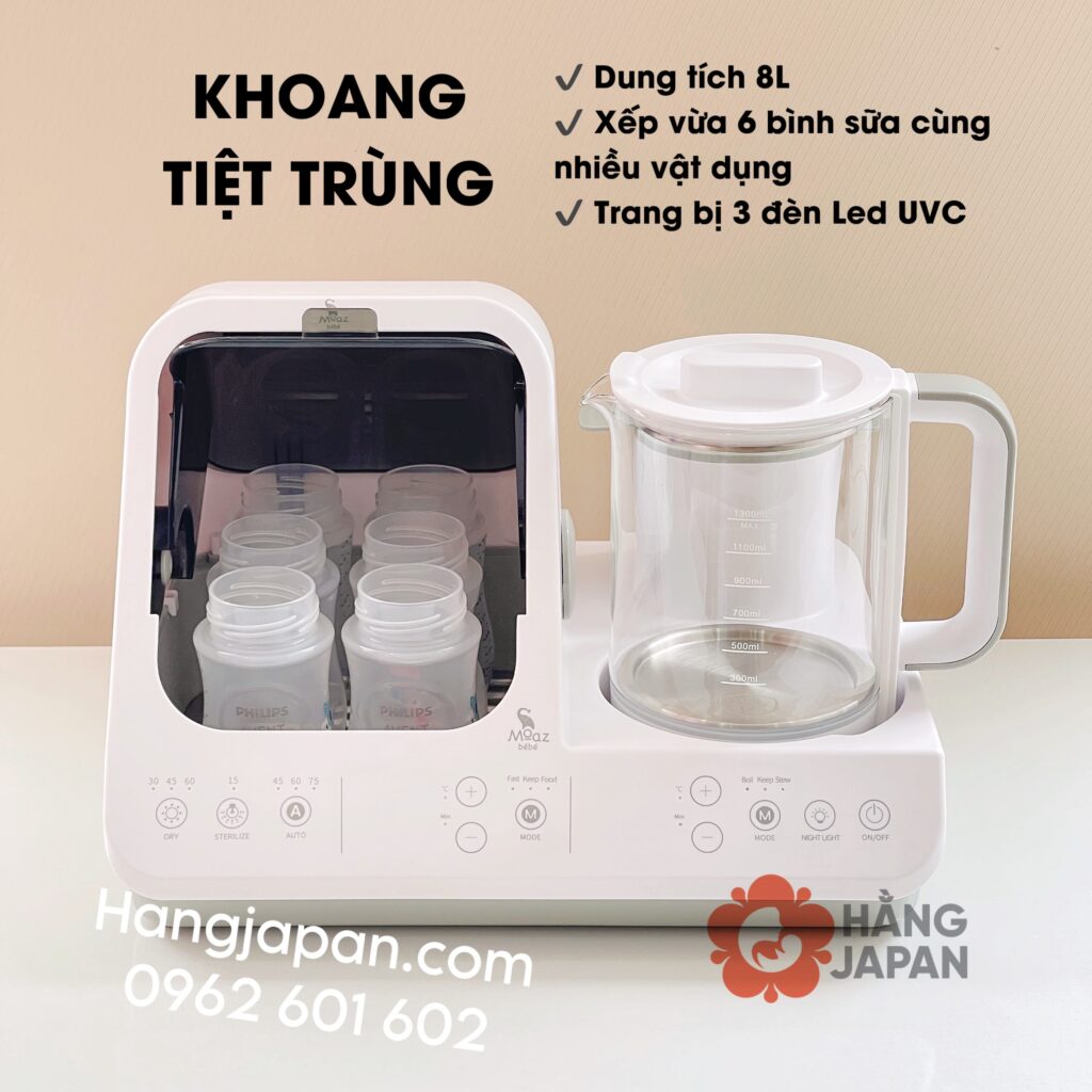 Máy tiệt trùng đun nước hâm sữa đa năng Moaz BéBé MB096 30 Máy Tiệt Trùng đun Nước Hâm Sữa đa Năng Moaz Bébé Mb096 (17)
