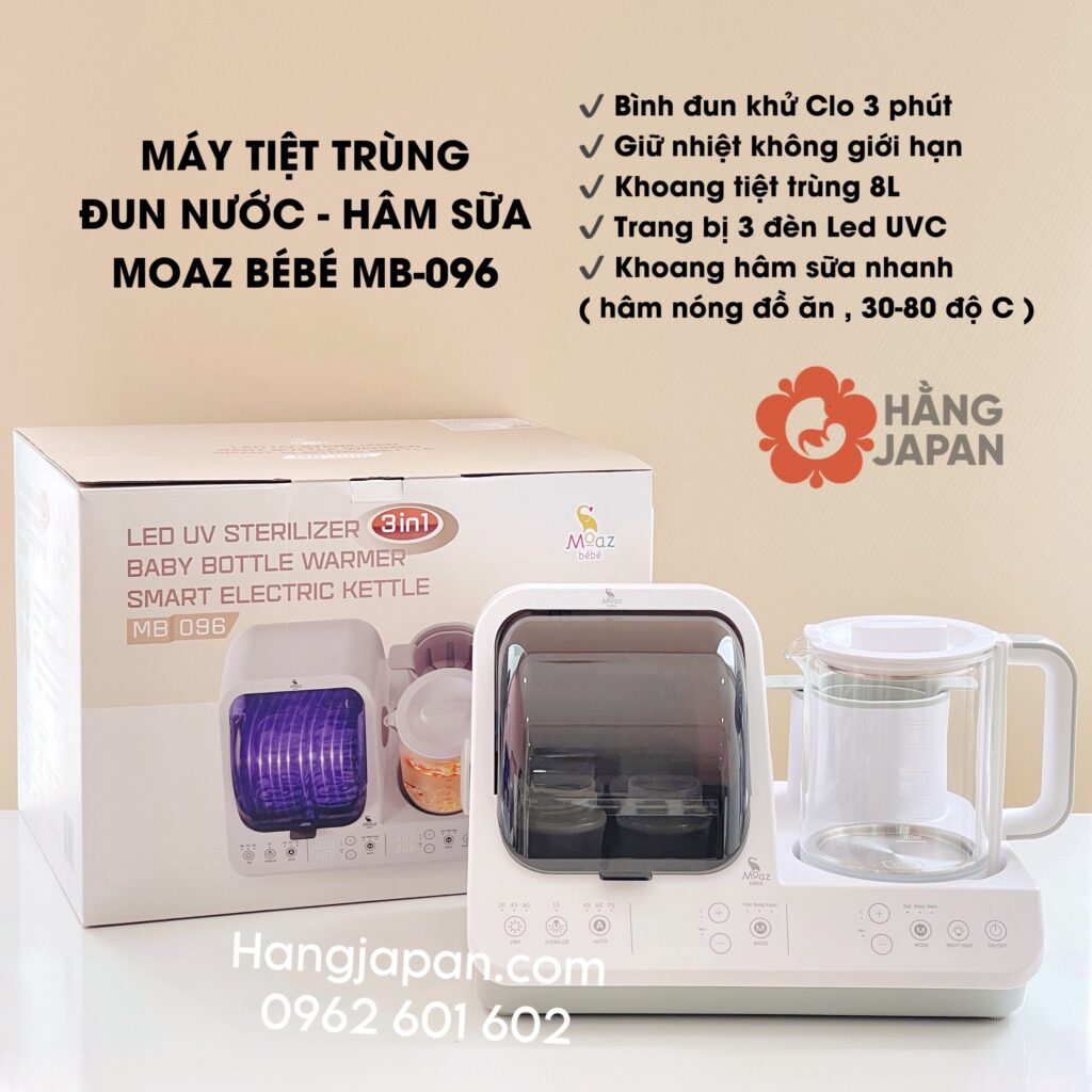 Máy tiệt trùng đun nước hâm sữa đa năng Moaz BéBé MB096 29 Máy Tiệt Trùng đun Nước Hâm Sữa đa Năng Moaz Bébé Mb096 (18)