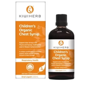 Siro ho đờm Organic Chest Syrup Kiwiherb 100ml (0-12y)