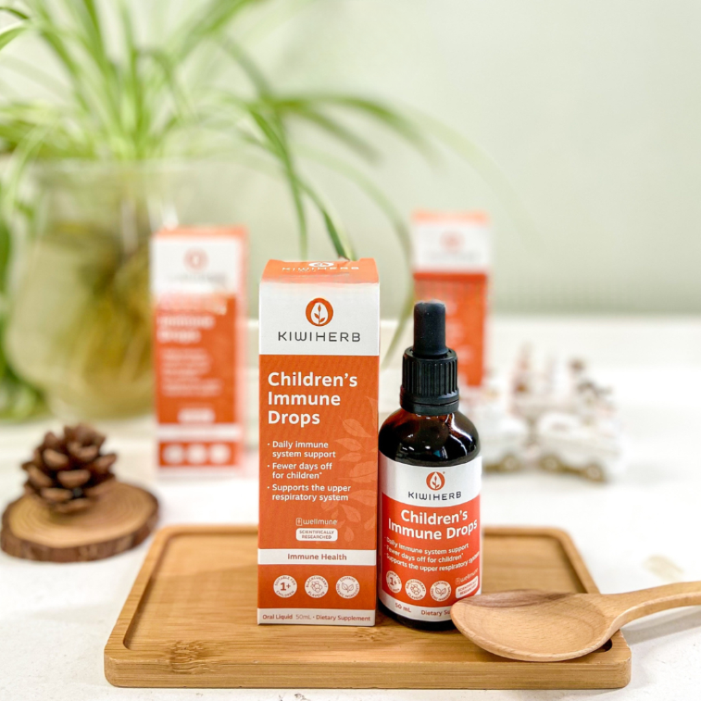 Siro tăng đề kháng Drops KiwiHerb (1-12y) 22 Siro Tăng đề Kháng Drops Kiwiherb (1 12y) (1)