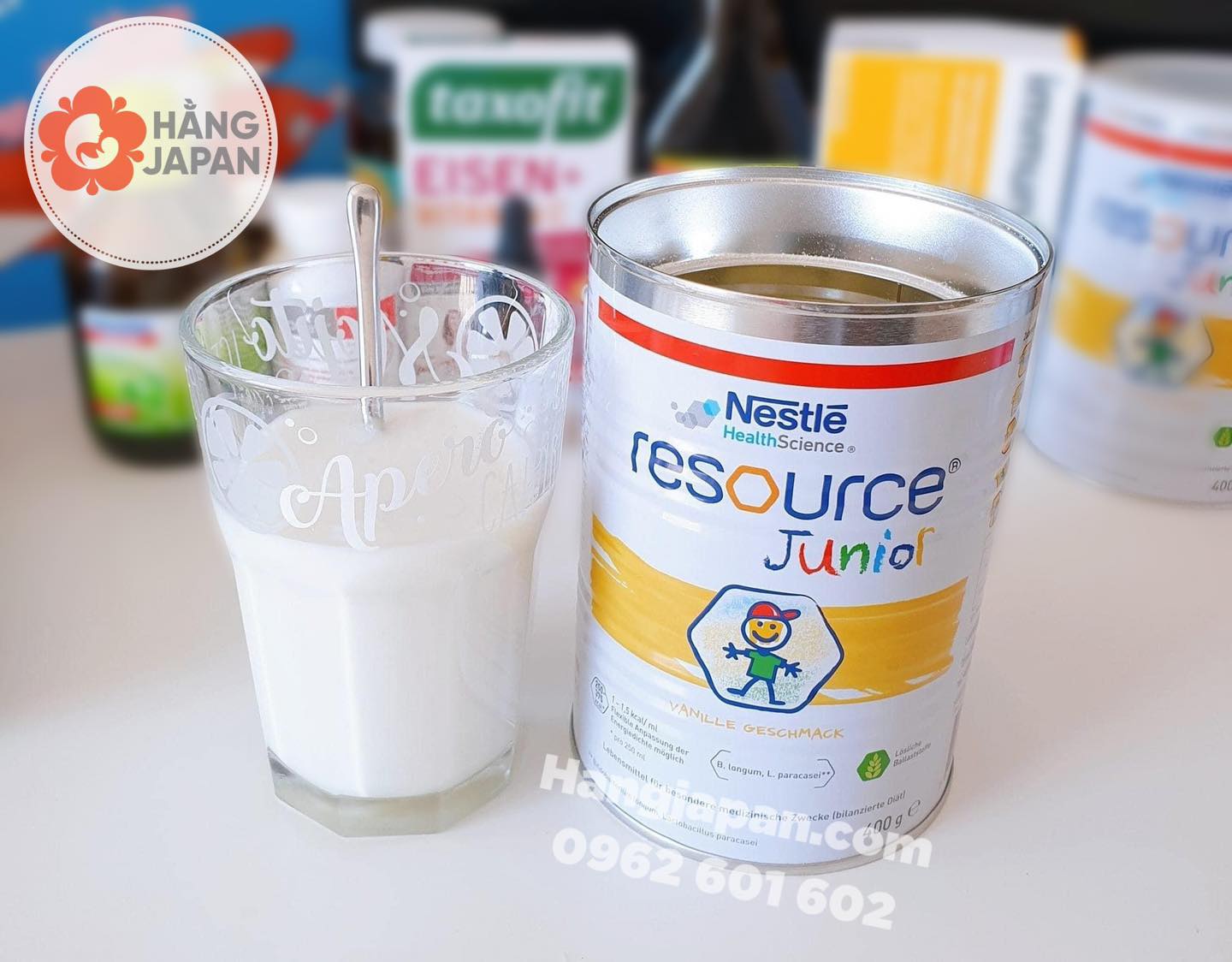 Sữa béo Resource Junior 1y+ (400g) Đức 23 Sữa Béo Resource Junior 1y+ (400g) Đức (1)