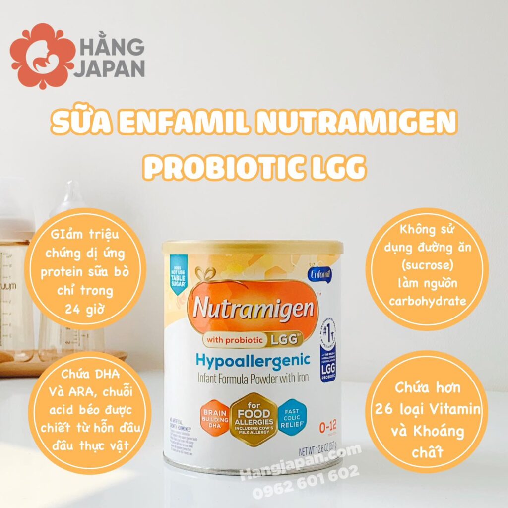 Sữa bột Enfamil Nutramigen Mỹ 0-12M (357g) 24 Sữa Bột Enfamil Nutramigen Mỹ 0 12m (357g) (1)