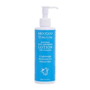 Sữa dưỡng thấm nhanh cho bé với Ceramides Moogoo