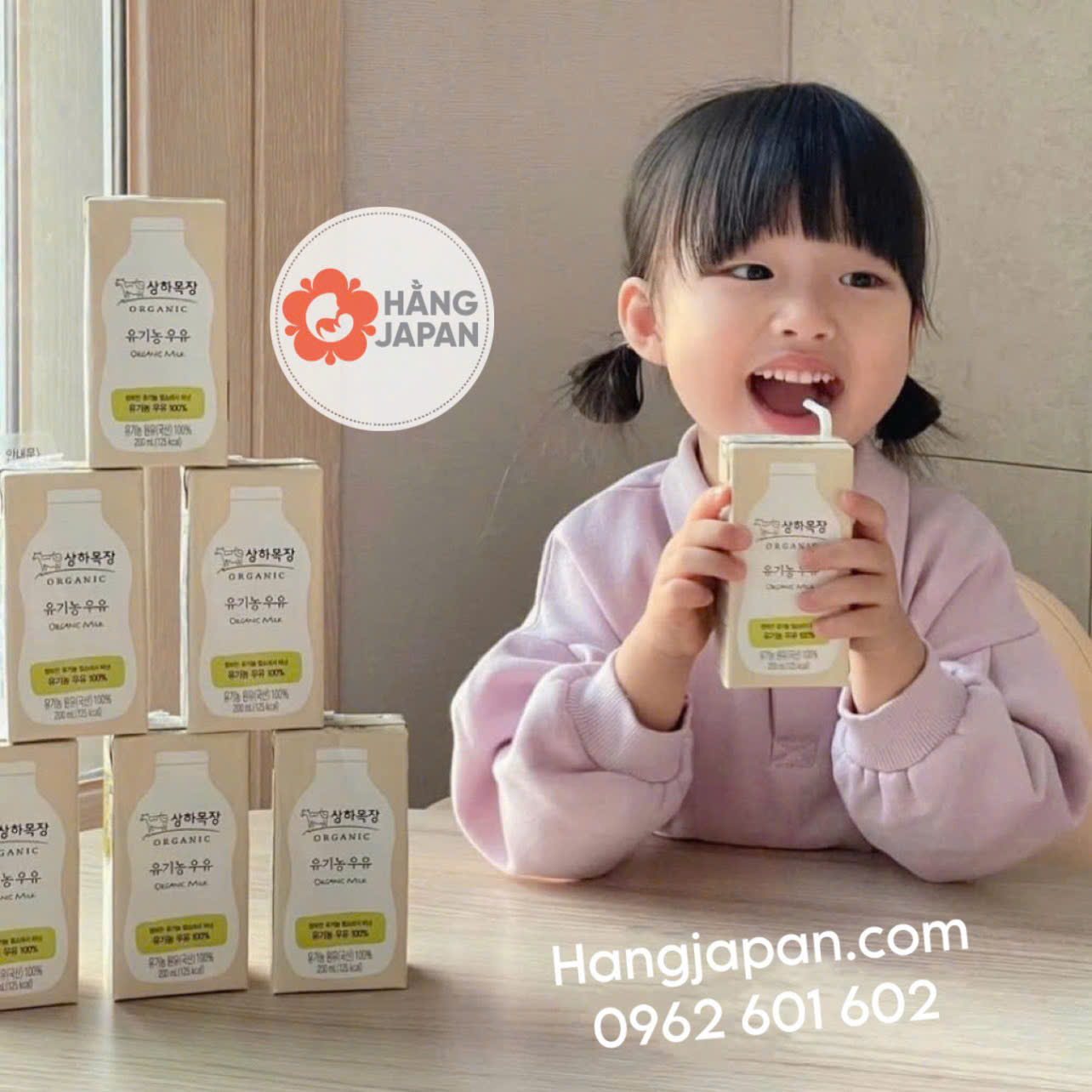 Sữa nước hữu cơ Hàn Sangha maeil (125ml) Sữa nước hữu cơ Hàn Sangha maeil (125ml)