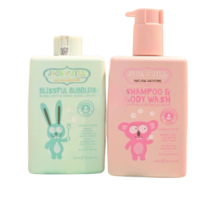 Sữa tắm gội thuần chay Jack and Jill 300ml
