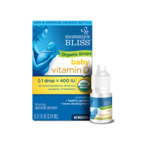 Vitamin D3 hữu cơ Mommys Bliss (3.24ml)