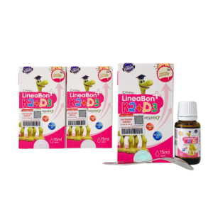 Vitamin K2+D3 Drops Lineabon hồng 15ml