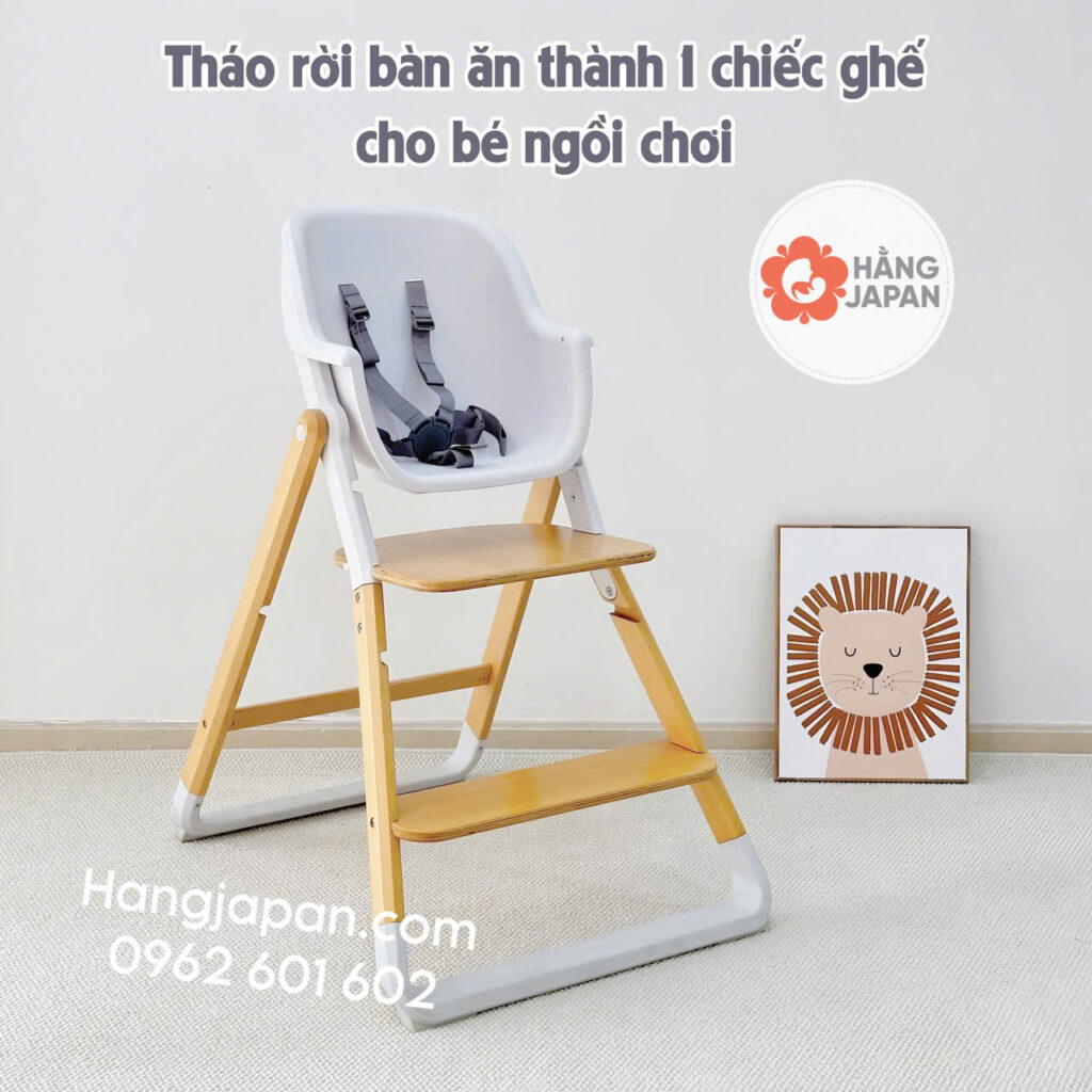 Ghế bé ngồi ăn dặm Ergobaby Evolve High Chair + Chair 47 Ghế Bé Ngồi ăn Dặm Ergobaby Evolve High Chair + Chair (1)