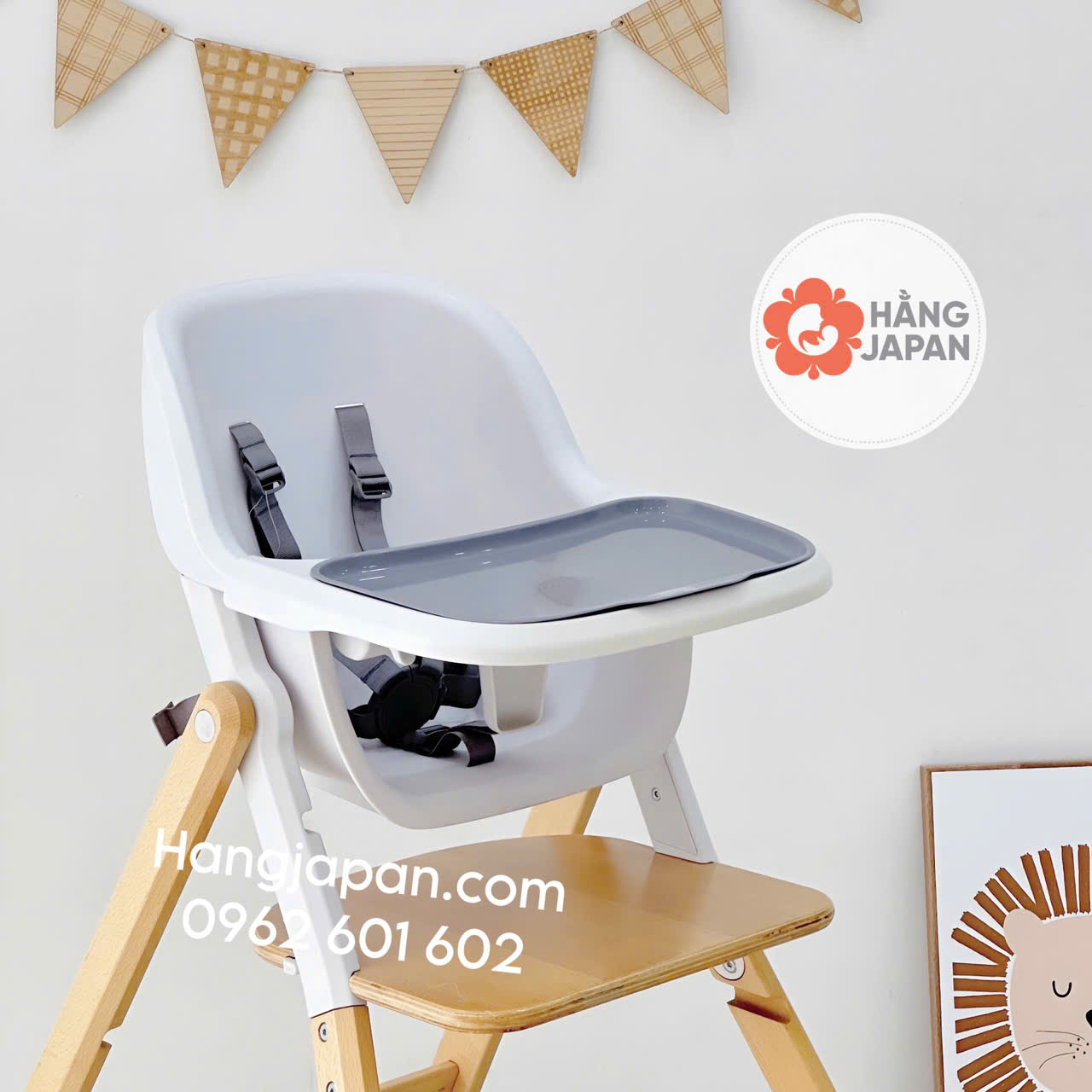Ghế bé ngồi ăn dặm Ergobaby Evolve High Chair + Chair Ghế bé ngồi ăn dặm Ergobaby Evolve High Chair + Chair