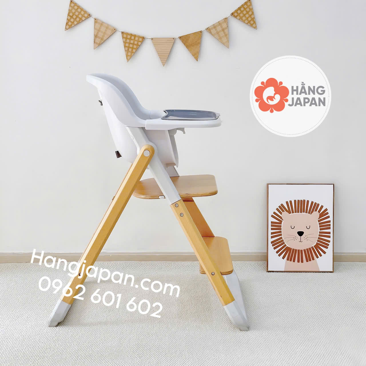 Ghế bé ngồi ăn dặm Ergobaby Evolve High Chair + Chair Ghế bé ngồi ăn dặm Ergobaby Evolve High Chair + Chair