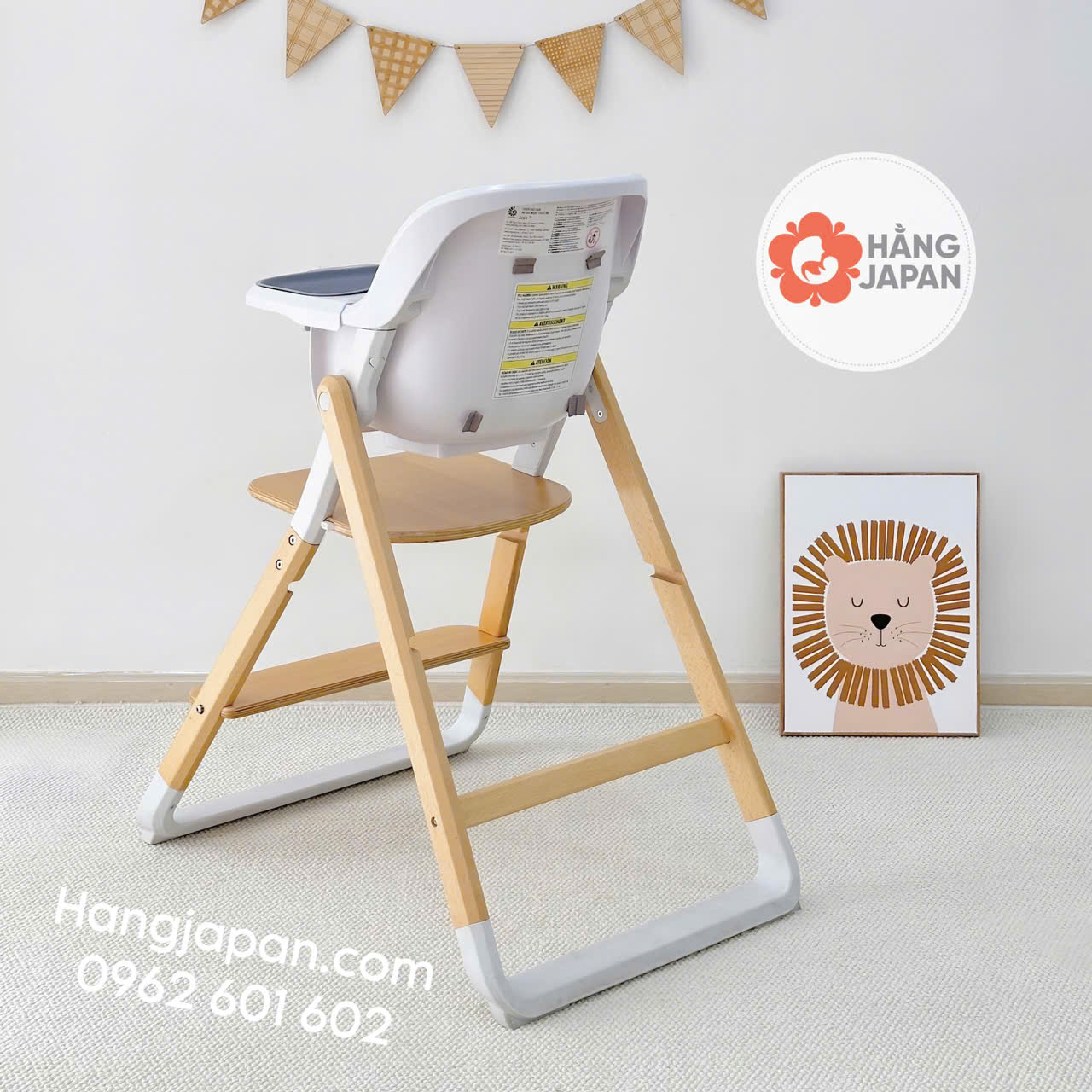 Ghế bé ngồi ăn dặm Ergobaby Evolve High Chair + Chair Ghế bé ngồi ăn dặm Ergobaby Evolve High Chair + Chair