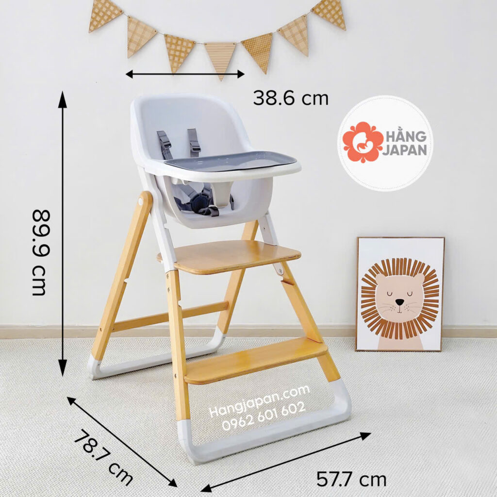 Ghế bé ngồi ăn dặm Ergobaby Evolve High Chair + Chair 42 Ghế Bé Ngồi ăn Dặm Ergobaby Evolve High Chair + Chair (16)