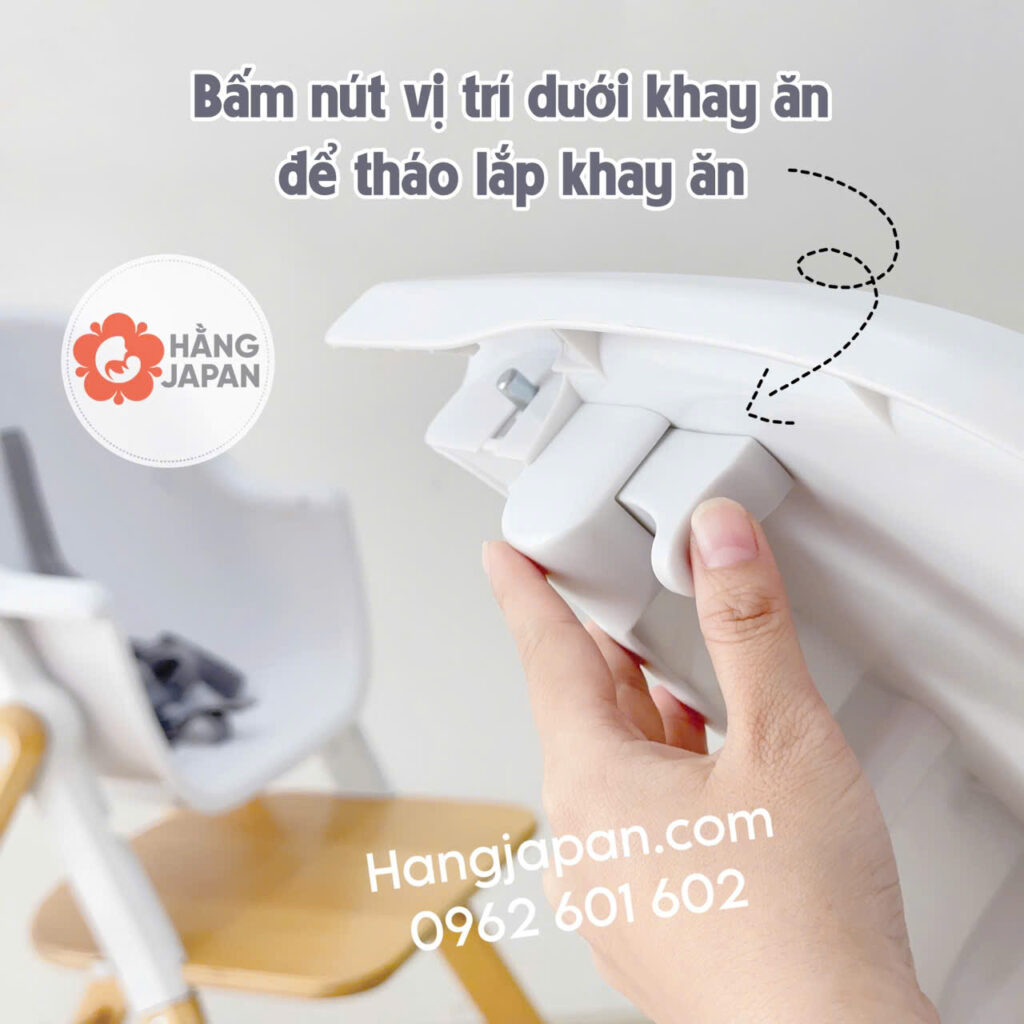 Ghế bé ngồi ăn dặm Ergobaby Evolve High Chair + Chair 43 Ghế Bé Ngồi ăn Dặm Ergobaby Evolve High Chair + Chair (8)
