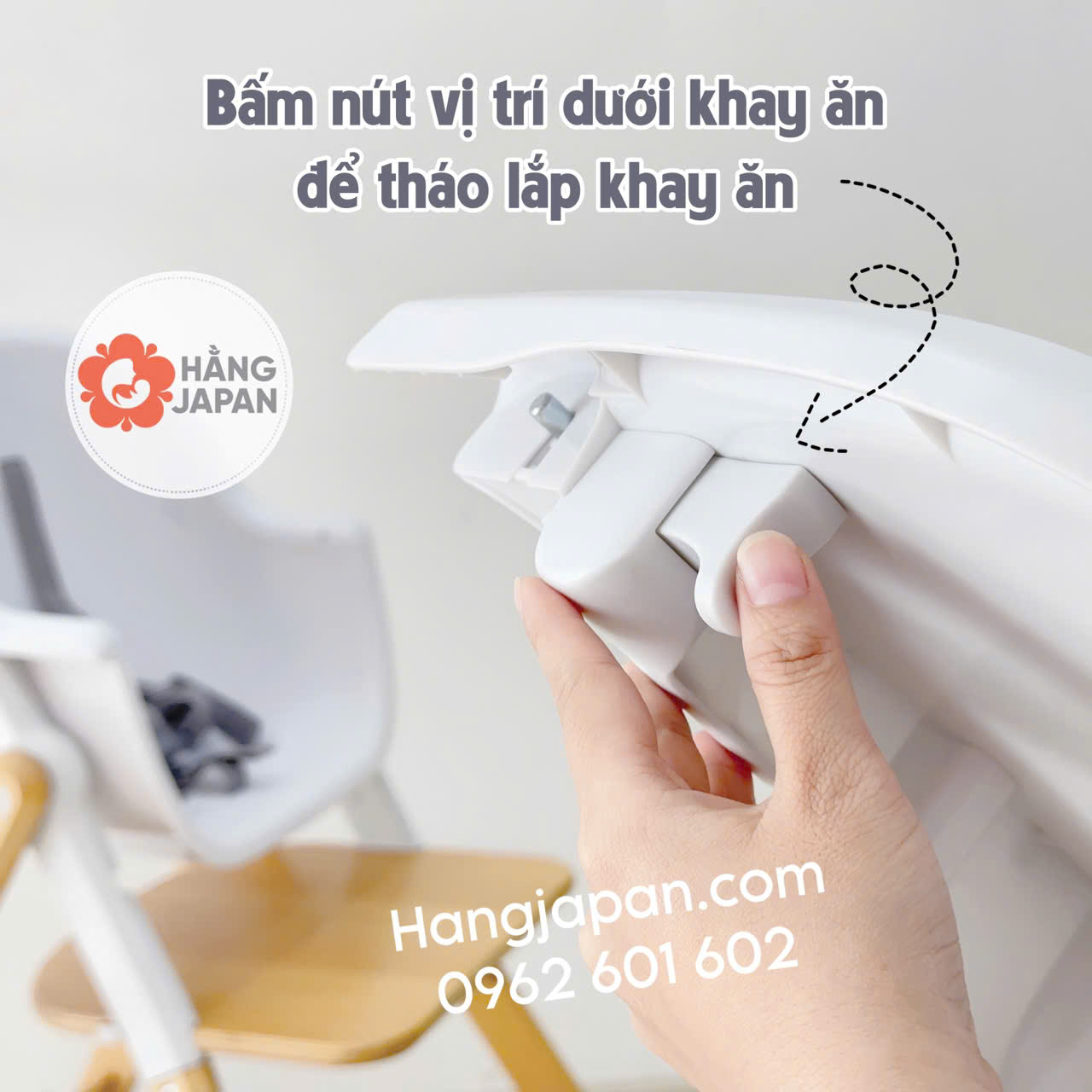 Ghế bé ngồi ăn dặm Ergobaby Evolve High Chair + Chair Ghế bé ngồi ăn dặm Ergobaby Evolve High Chair + Chair