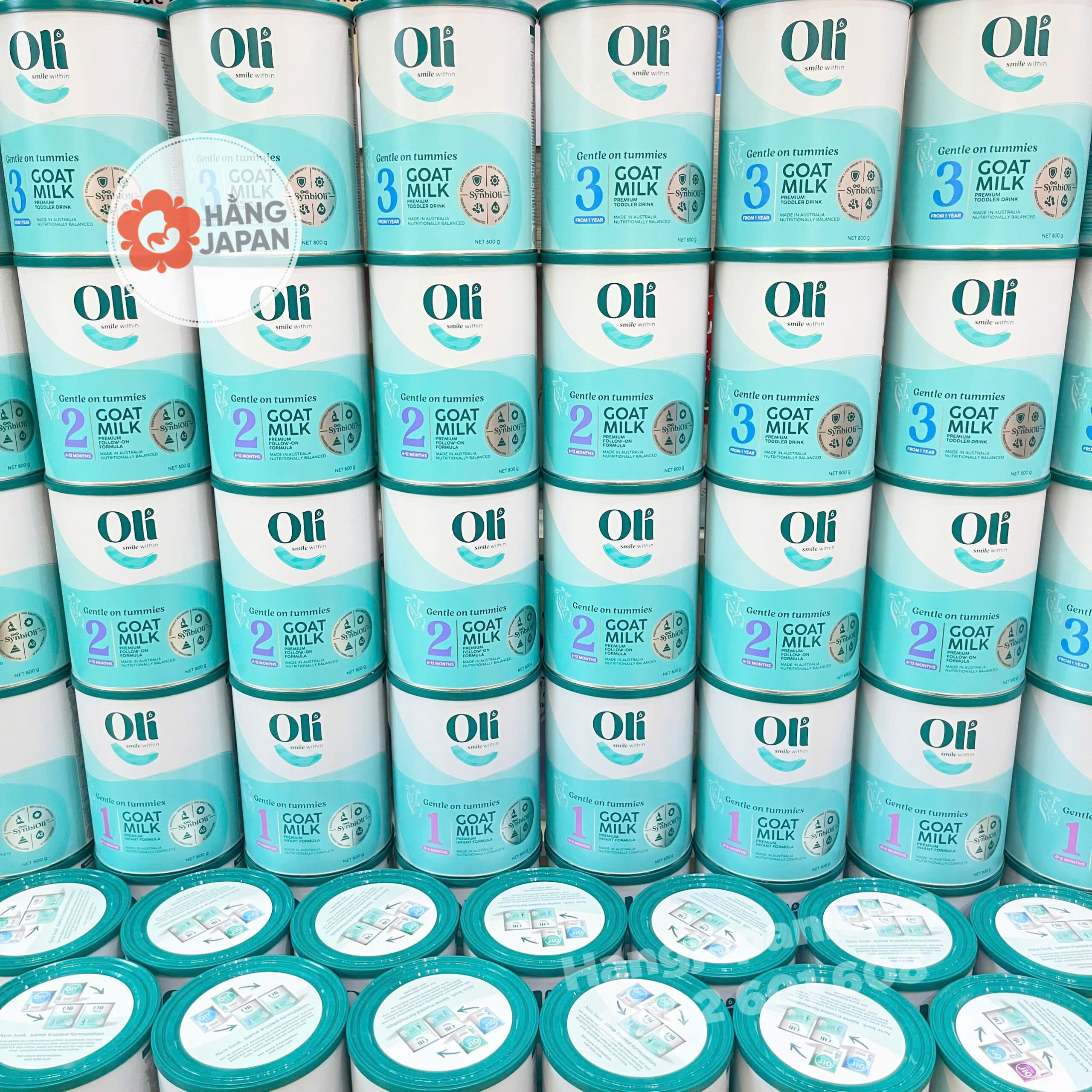 Sữa dê Úc Oli6 800gr Sữa dê Úc Oli6 800gr