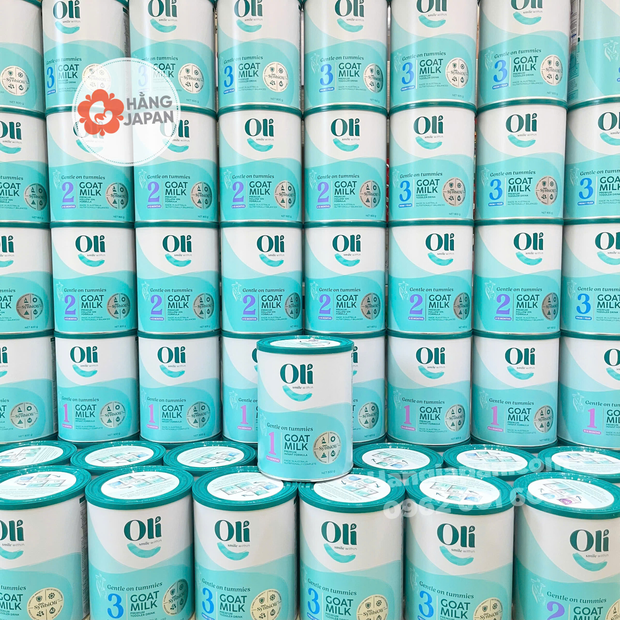 Sữa dê Úc Oli6 800gr Sữa dê Úc Oli6 800gr