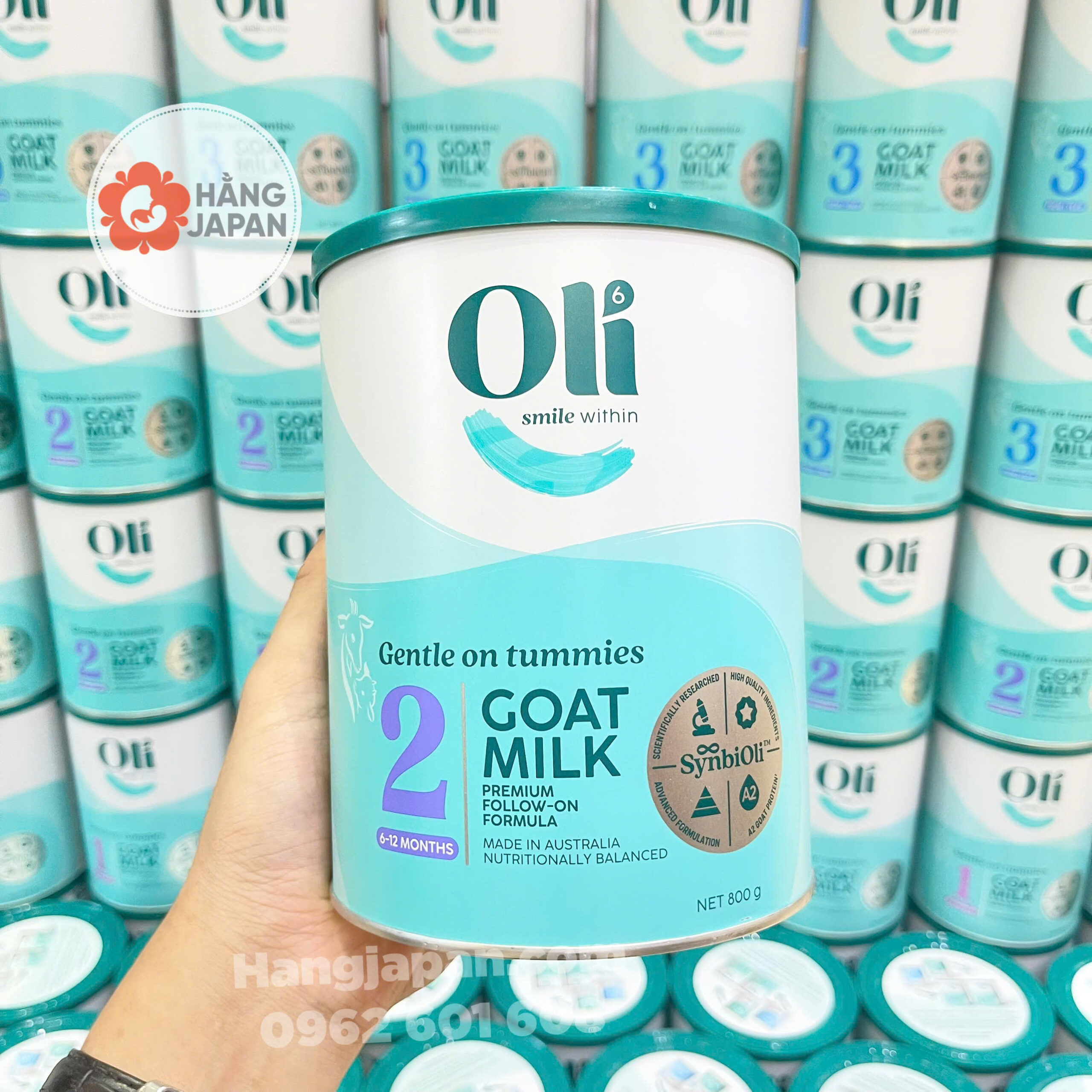 Sữa dê Úc Oli6 800gr Sữa dê Úc Oli6 800gr