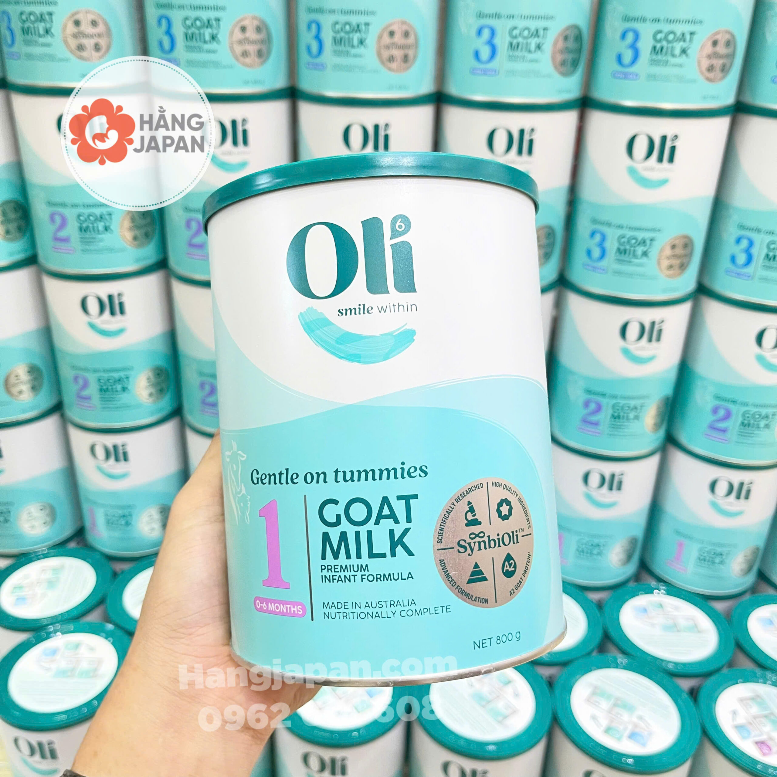 Sữa dê Úc Oli6 800gr Sữa dê Úc Oli6 800gr