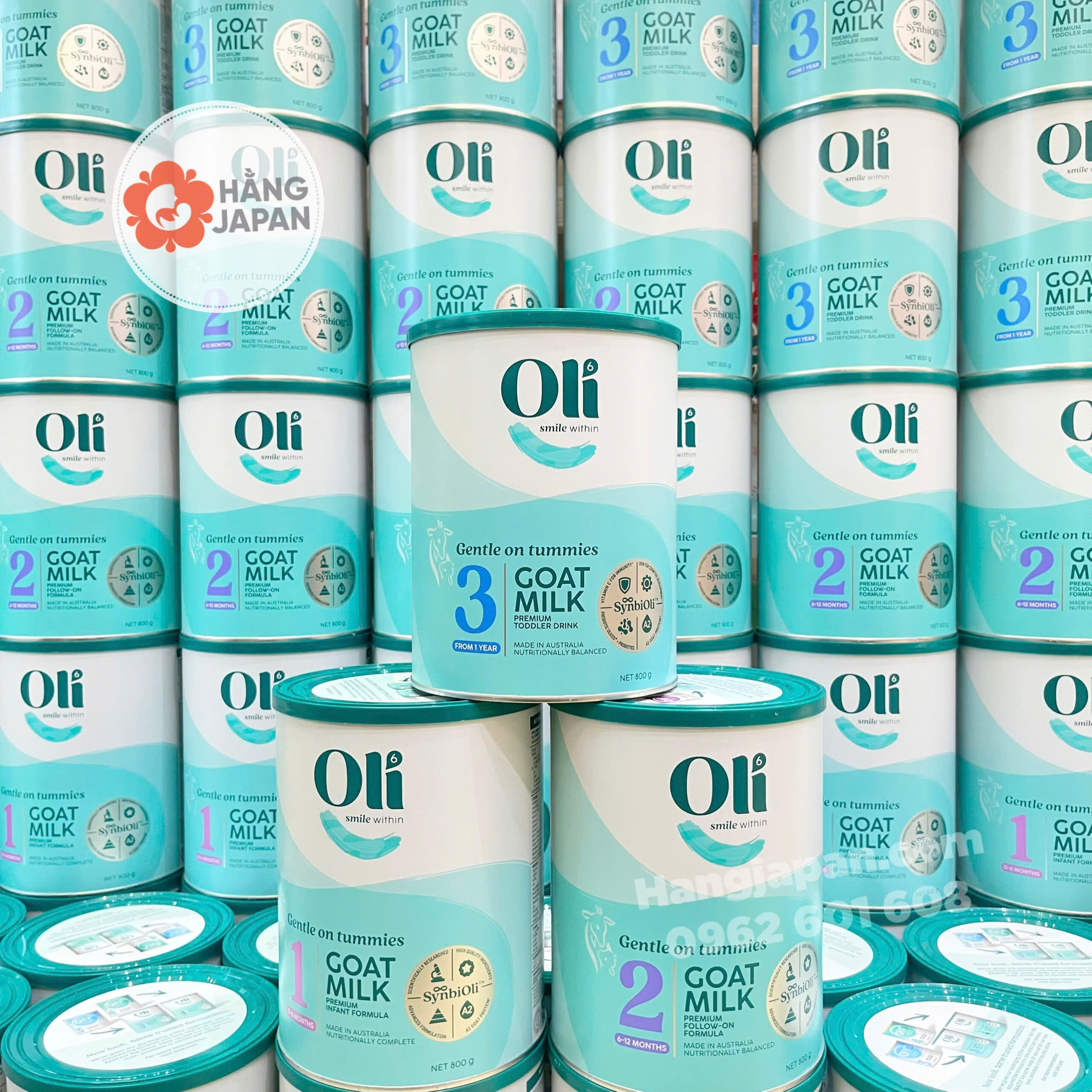 Sữa dê Úc Oli6 800gr Sữa dê Úc Oli6 800gr