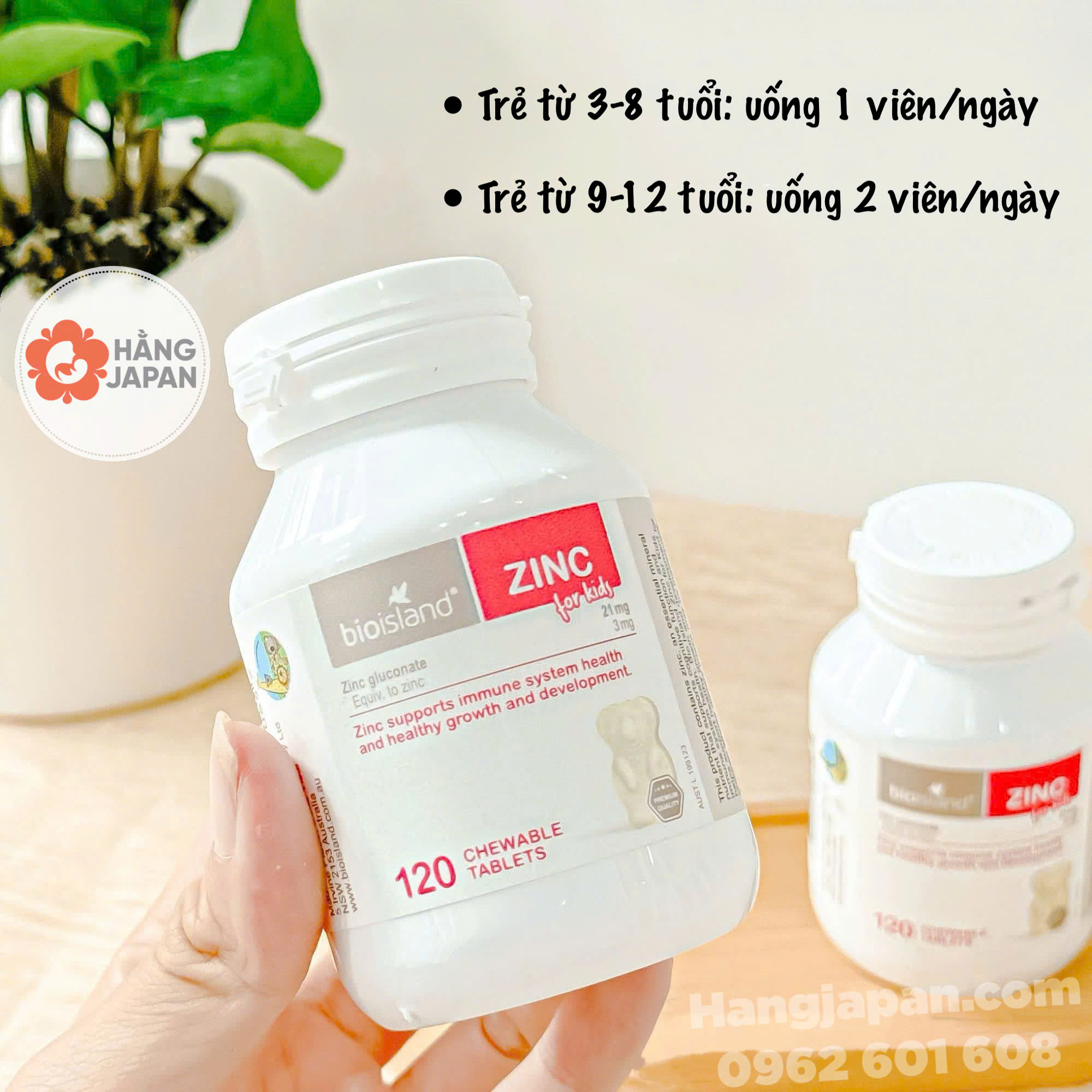 Viên Kẽm Bioisland ZinC Đỏ (120 viên) cho bé từ 1Y+ Viên Kẽm Bioisland ZinC Đỏ (120 viên) cho bé từ 1Y+