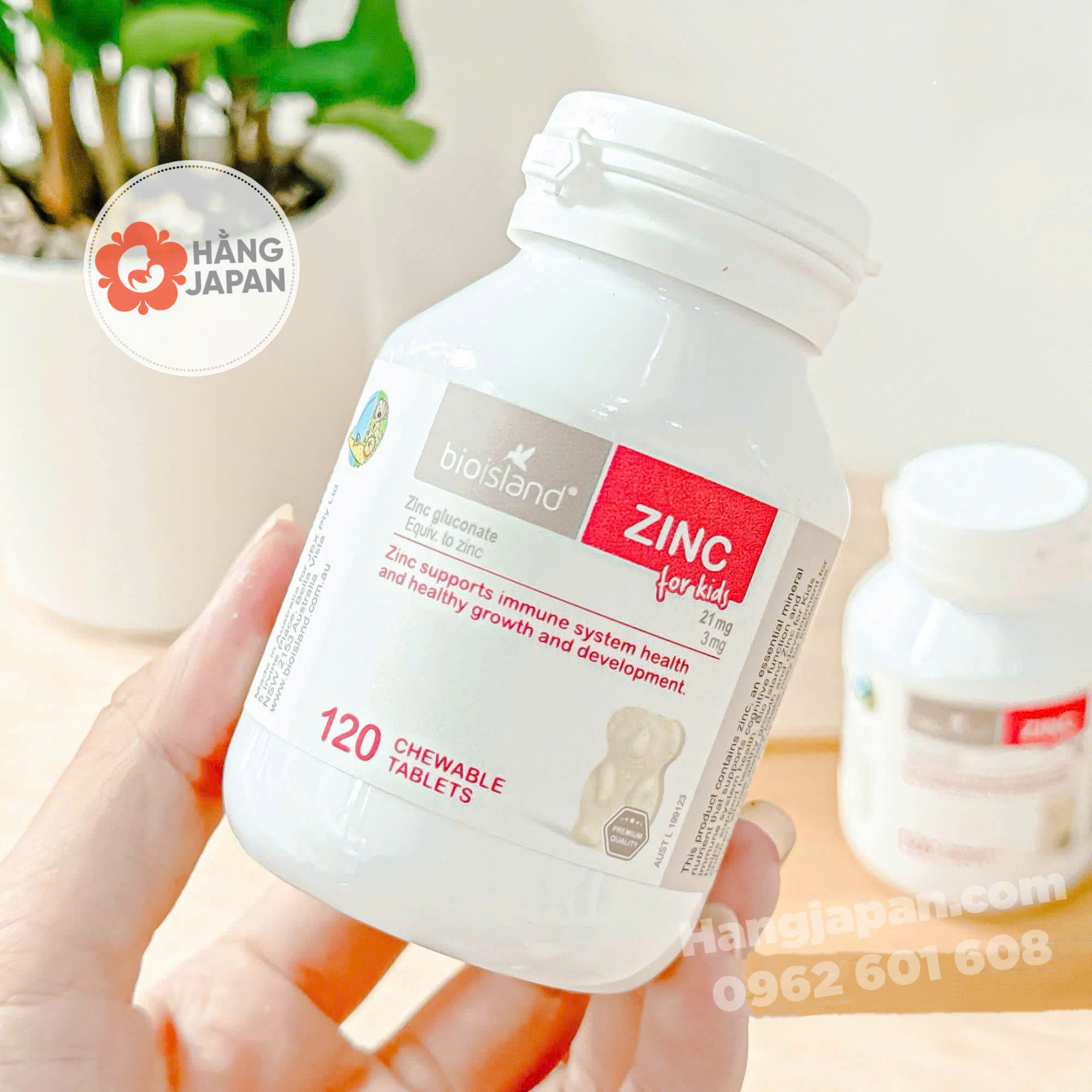 Viên Kẽm Bioisland ZinC Đỏ (120 viên) cho bé từ 1Y+ Viên Kẽm Bioisland ZinC Đỏ (120 viên) cho bé từ 1Y+