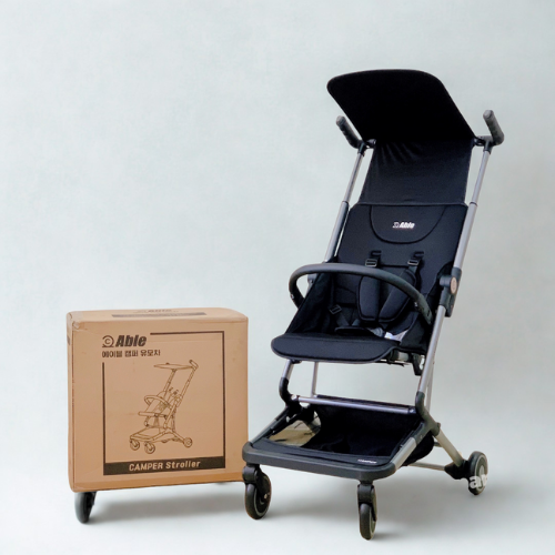 Xe đẩy gấp gọn Able Cozy Camper Chick black