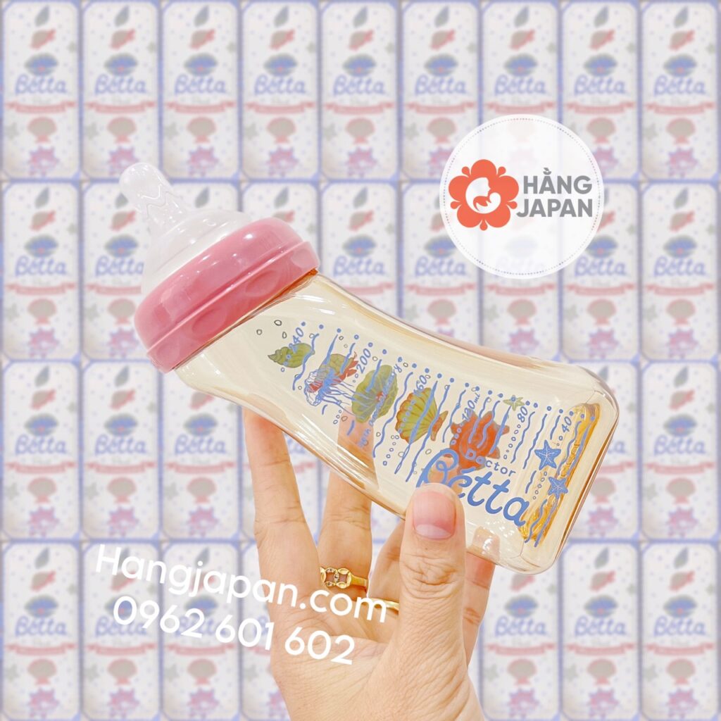 Bình Sữa Betta PPSU Đại Dương 64 Bình Sữa Betta Ppsu Đại Dương Kèm Cây Khuấy (1)