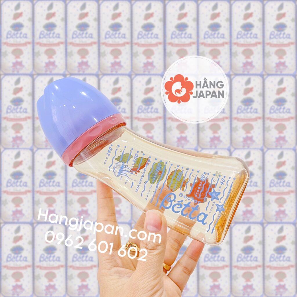 Bình Sữa Betta PPSU Đại Dương 63 Bình Sữa Betta Ppsu Đại Dương Kèm Cây Khuấy (2)