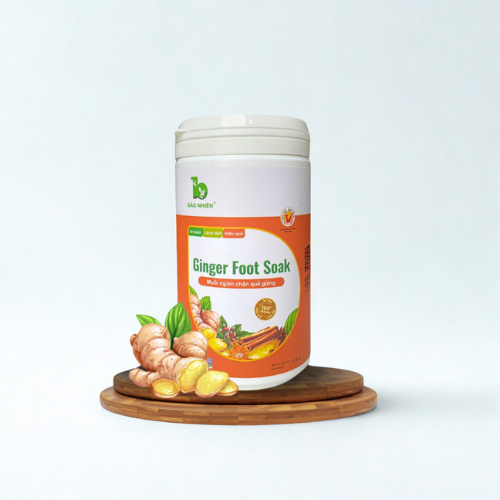 Muối ngâm chân quế gừng 500g Bảo Nhiên Muối ngâm chân quế gừng 500g Bảo Nhiên